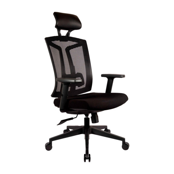 Кресло College CLG-425 MBN-A Black - фото 1