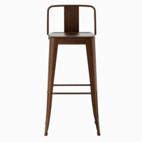 Фотография товара Стул Tolix со спинкой барный, бронза от компании ChiedoCover.