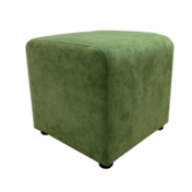 Фотография товара Пуф Креос, микровельвет, зеленый от компании ChiedoCover.