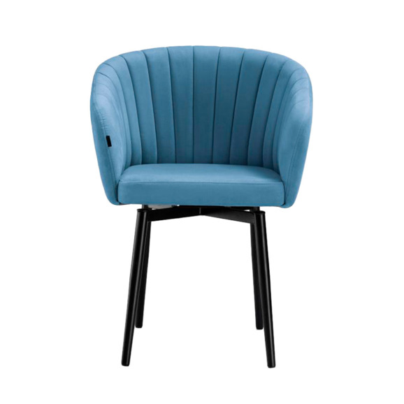 Стул на металлокаркасе Моншау крутящийся velutto 46 / черный Стул на металлокаркасе Моншау крутящийся velutto 46 / черный - фото 2