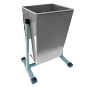 Фотография товара Урна для мусора Пирамида 21 литров, серая от компании ChiedoCover.