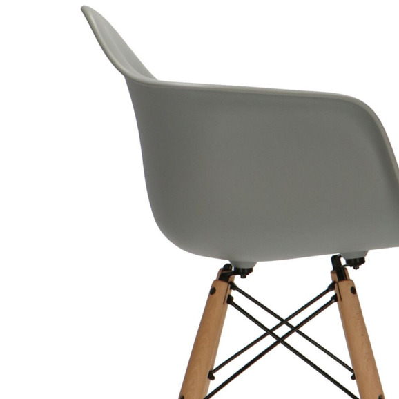  Кресло Eames DAW Барное Серое - фото 6