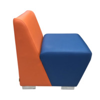 Фотография товара Секция Бальдор одноместная, оранжево-синяя от компании ChiedoCover.