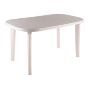 Фотография товара Стол пластиковый Rullo, овальный, белый от компании ChiedoCover.