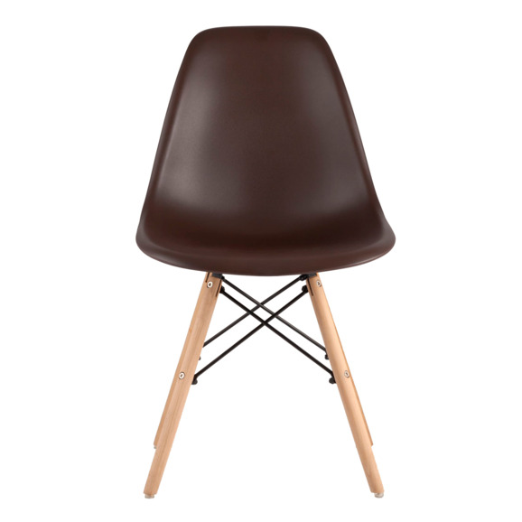 Стул Eames DSW коричневый - фото 7