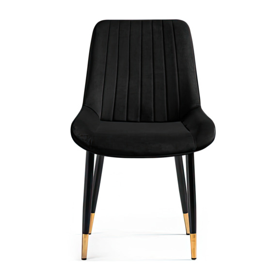 Стул Seda 1 black / gold / black - фото 2