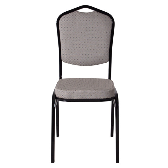 Стул Хит 20, жаккард Орион серый, каркас черный - фото 5