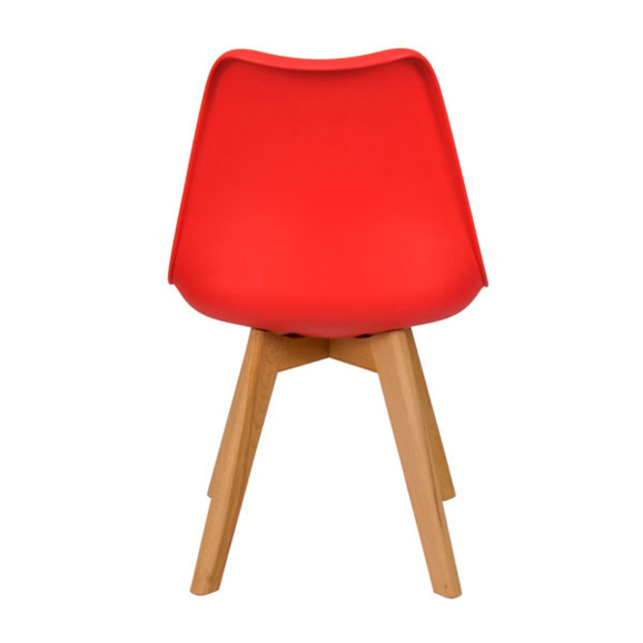 Стул Eames W красный - фото 4