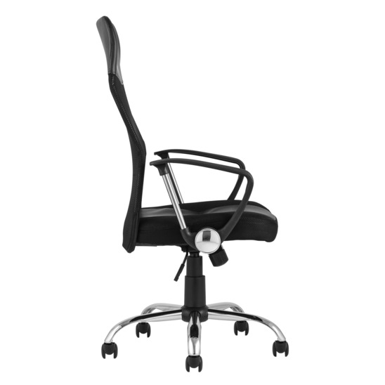 Кресло офисное TopChairs Benefit, черное - фото 2