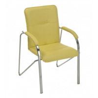 Настоящее фото товара Стул-кресло Самба М, желтый, произведённого компанией ChiedoCover