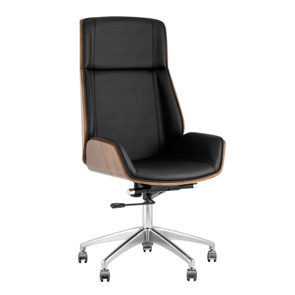 Кресло руководителя TopChairs Crown черное - фото 1