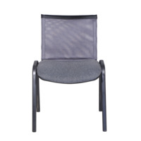 Фотография товара Стул Изо, спинка сетка W, серый от компании ChiedoCover.