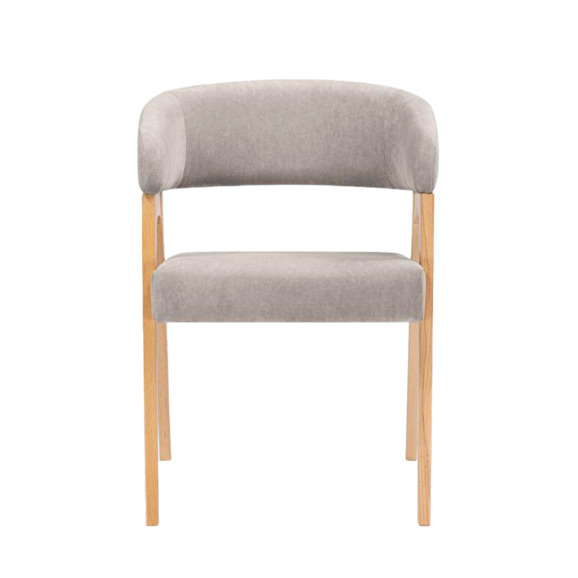 Деревянный стул Невада 1 ткань 231 / светлое дерево - фото 2