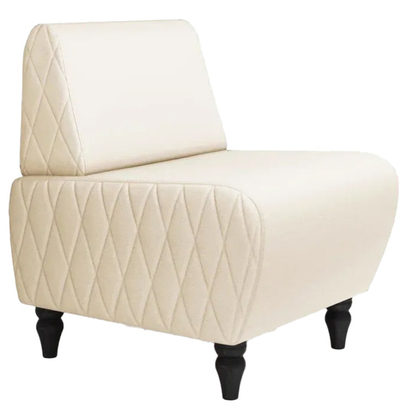 Кресло Лотик экокожа, кремовый Кресло Лотик экокожа, кремовый - фото 1