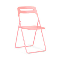 Настоящее фото товара Стул пластиковый Fold, складной, розовый, произведённого компанией ChiedoCover