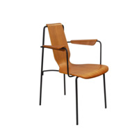 Настоящее фото товара Стул Гастон, коричневый, произведённого компанией ChiedoCover