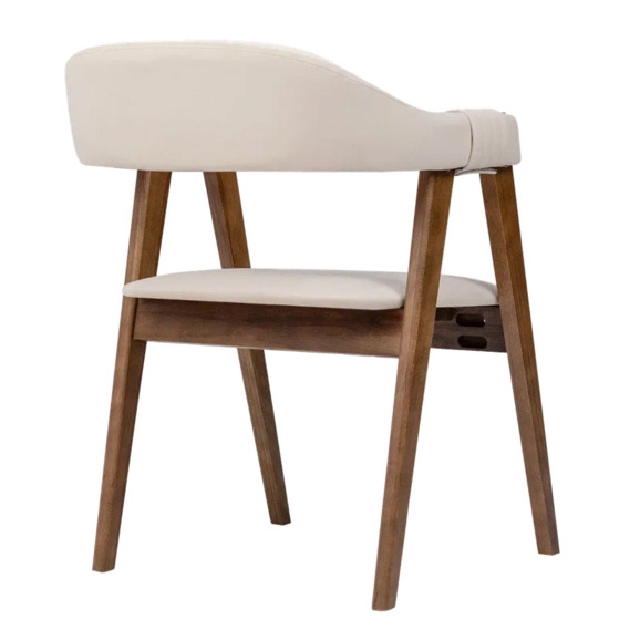 Полукресло Дольче, велюр Велютто 04, каркас старый орех - фото 5