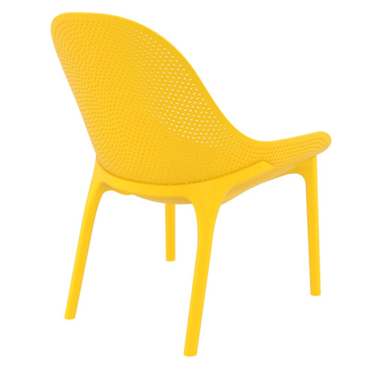 Лаунж-кресло пластиковое Грау, желтый - фото 5