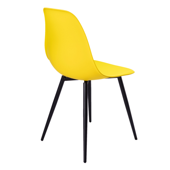 СТУЛ EAMES 25 Р ЖЕЛТЫЙ - фото 2