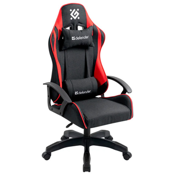 Кресло компьютерное Extension, черный, красный - фото 2