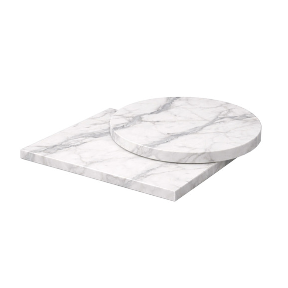 Столешница HPL, статуарио венато - фото 1