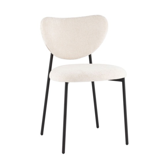 Стул Рина, шенилл кремовый - фото 1