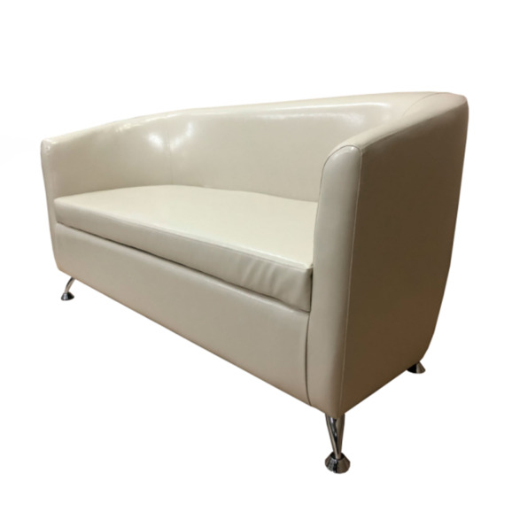 Диван Вейв двухместный, кремовый - фото 5