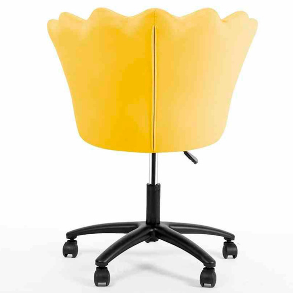 Стул поворотный Aeon, жёлтый, чёрный - фото 3