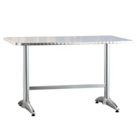 Настоящее фото товара Стол 1204DP, алюминий, произведённого компанией ChiedoCover