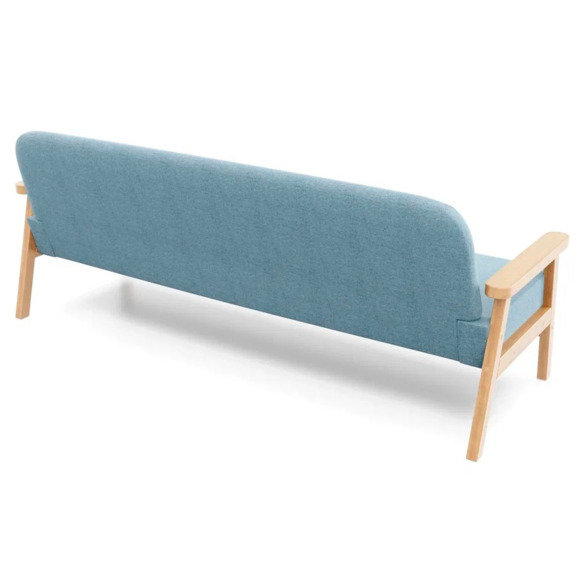 Диван Флори-Б textile береза light blue - фото 2