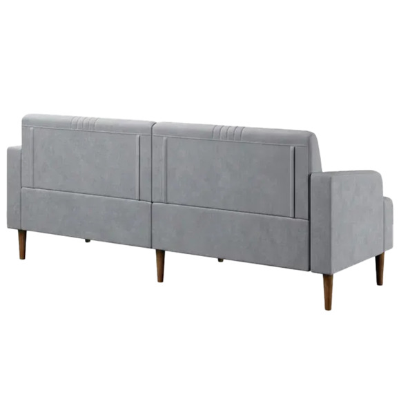 Диван Аномик, велюр, серый Диван Аномик, велюр, серый - фото 3