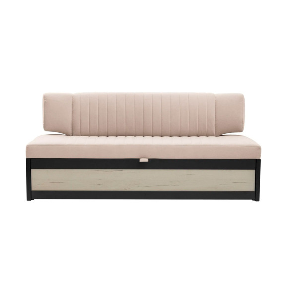 Диван для кухни Орион 174, дуб крафт белый/бежевый Диван для кухни Орион 174, дуб крафт белый/бежевый - фото 2