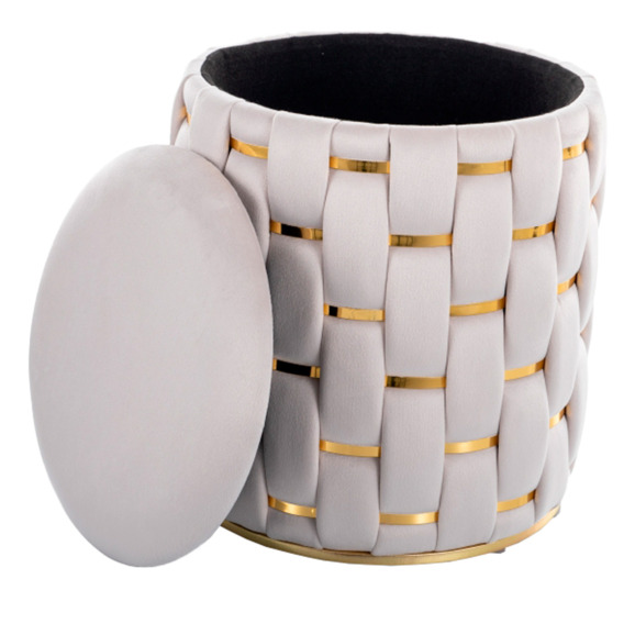 Пуф Affect, светло-бежевый - фото 1