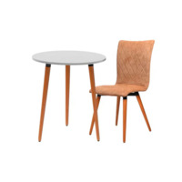 Фотография Стол круглый, серый Фотография товара Стол круглый, серый от компании ChiedoCover.