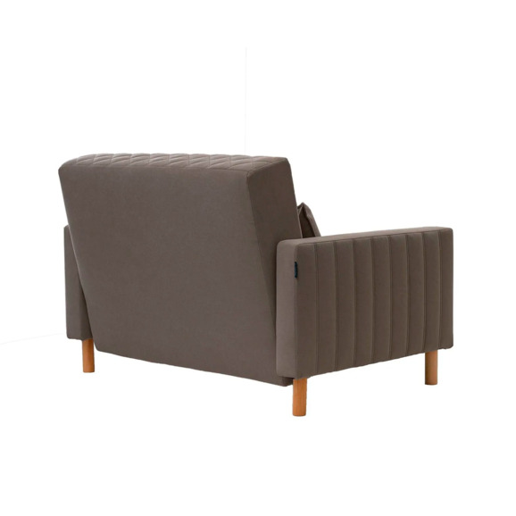 Диван-кровать Митчел Лео 122, коричневый - фото 3