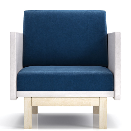 Кресло Ливан, синее - фото 2