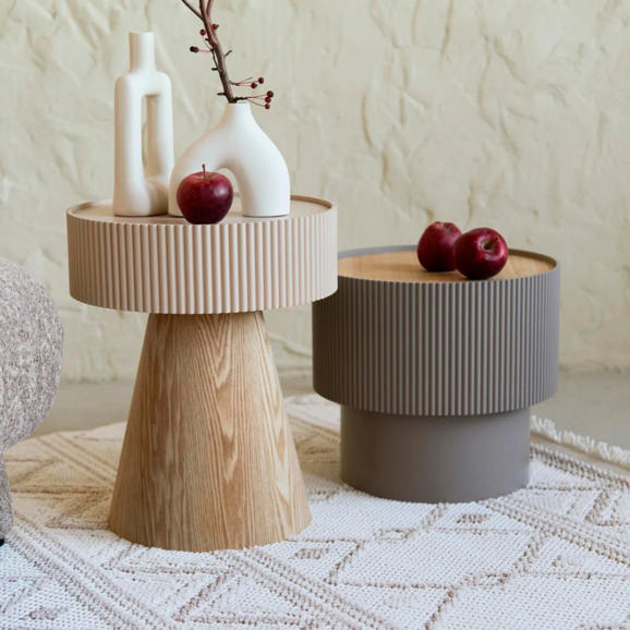 Столик журнальный Beecup, серо-бежевый - фото 8