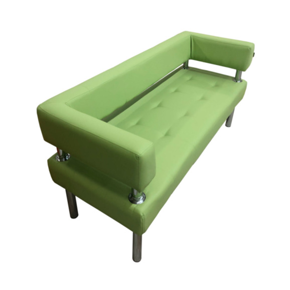 Диван Сантур трехместный, салатовый - фото 1