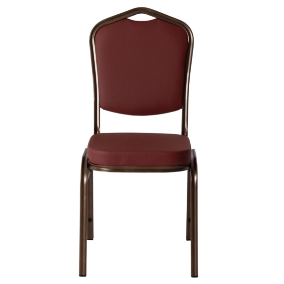 Стул Хит 25, кожзам Нитро Тан, каркас бронза - фото 5