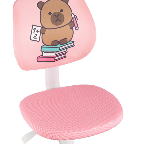 Кресло ЛОЛО Study розовый, белый - фото 7