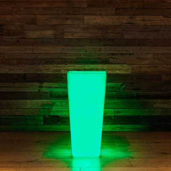 Светящееся LED кашпо-конус Flow 220V RGB XL - фото 3