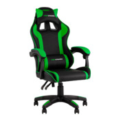 Фотография товара Кресло спортивное TopChairs Shadow, черно-зеленый от компании ChiedoCover.
