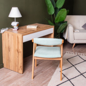 Фотография в интерьере товара Полукресло Fendi, велюр Teddy 337 от компании ChiedoCover.