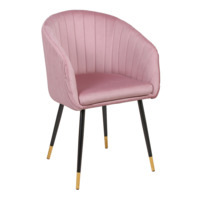 Настоящее фото товара Обеденный стул Мэри, розовый, произведённого компанией ChiedoCover
