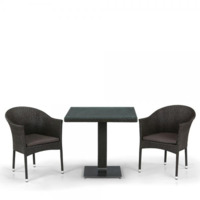 Настоящее фото товара Комплект мебели Энфилд, коричневый, произведённого компанией ChiedoCover