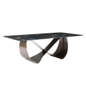 Фотография товара Стол Отзвук, черный, бронза от компании ChiedoCover.