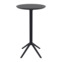 Настоящее фото товара Стол барный складной Sky Folding Bar Table 600, черный, произведённого компанией ChiedoCover