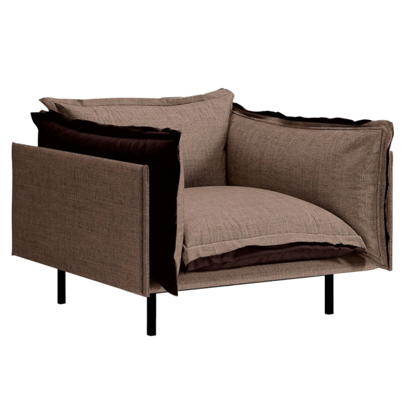 Кресло Barcelona, коричневый - фото 1