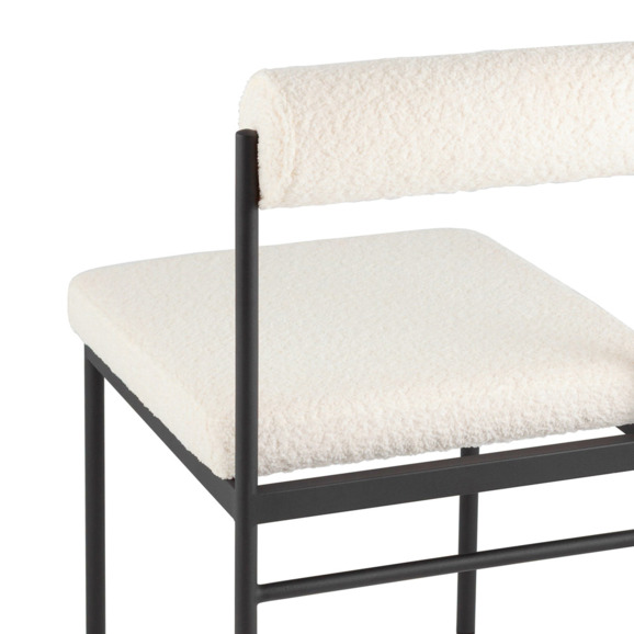 Стул обеденный Балла, букле, молочный Стул обеденный Балла, букле, молочный - фото 6