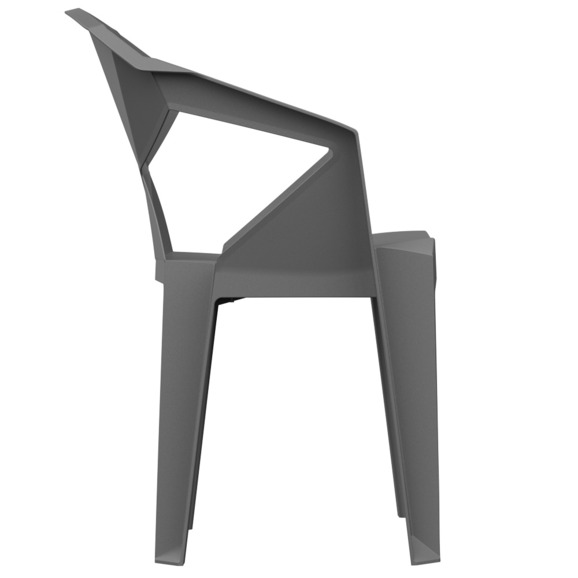 Стул Милт, мокрый асфальт Стул Милт, мокрый асфальт - фото 3